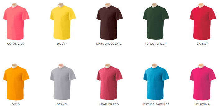 Colors Work (Men's Guide to T-Shirts 