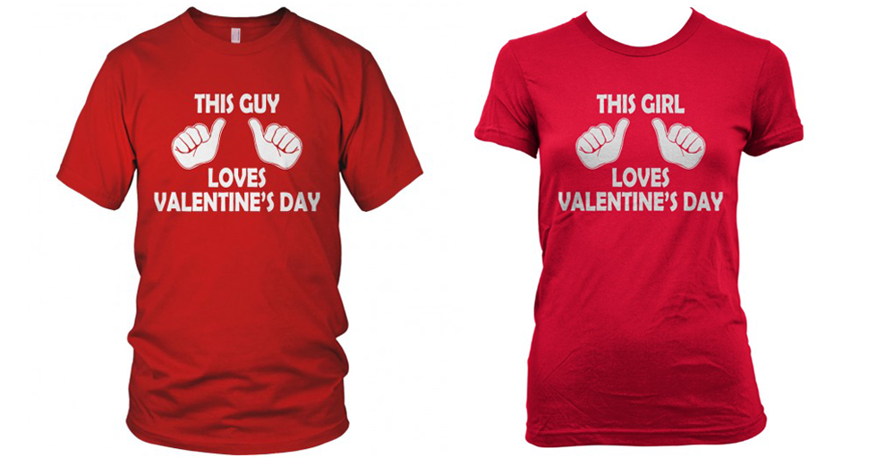 valentine day shirts